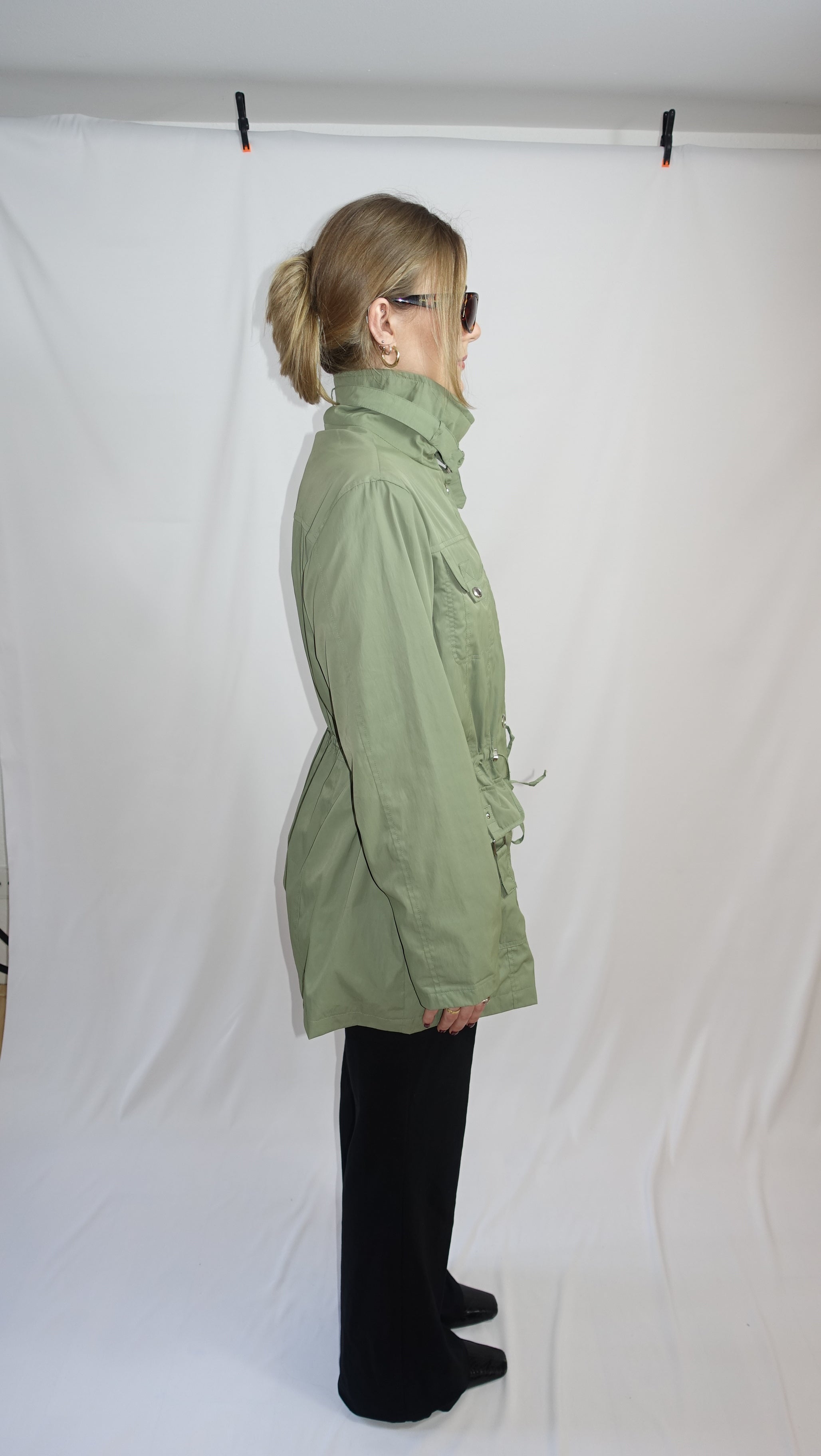 Green Lightweight Utility Jacket