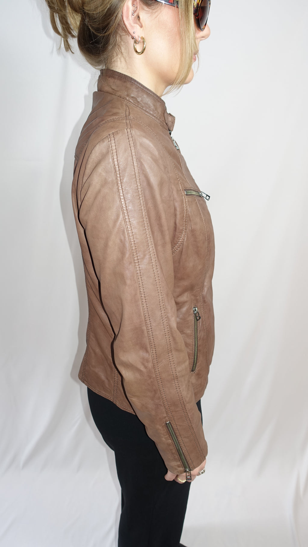 Brown Leather Jacket