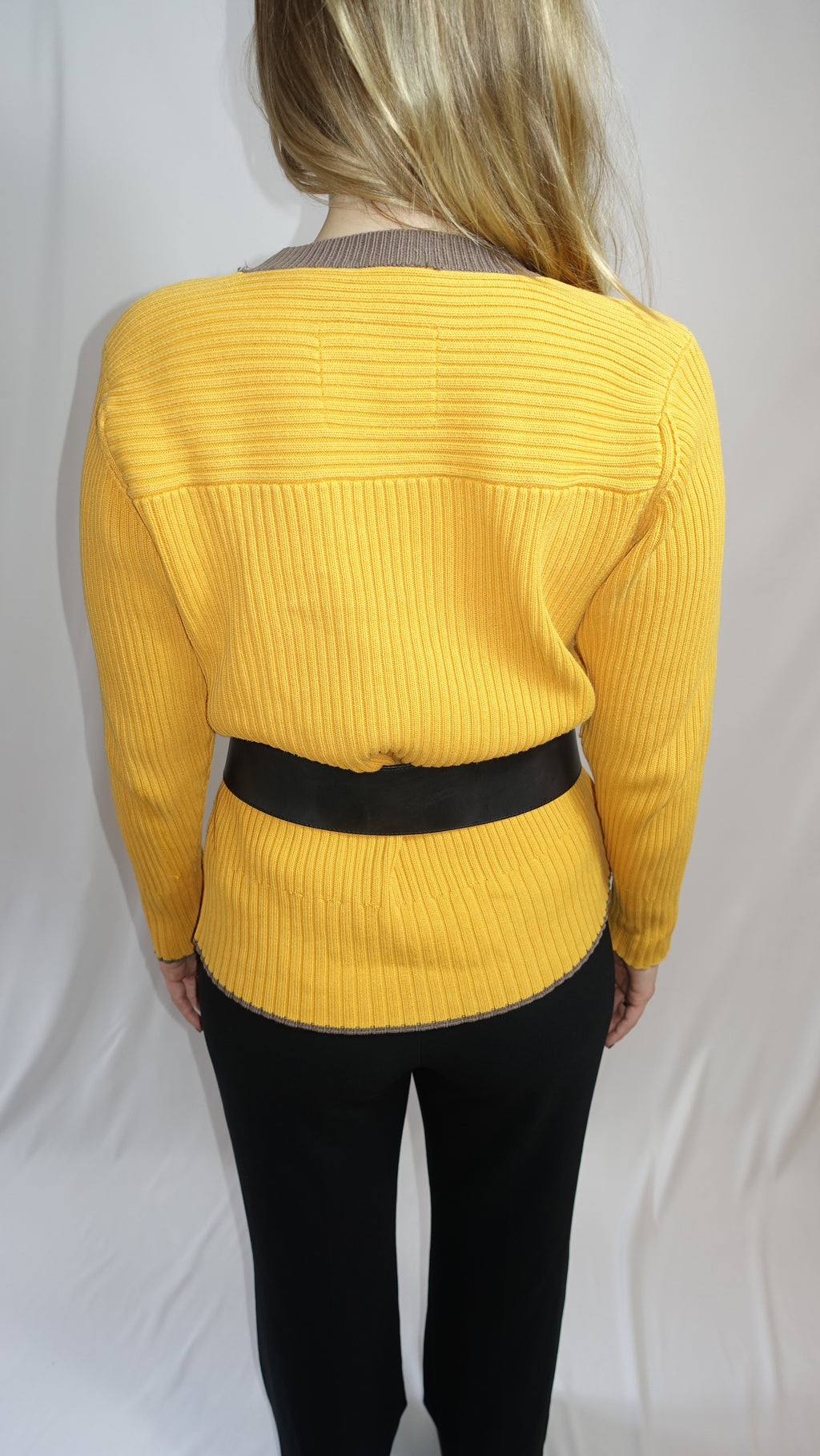 Yellow G-Star Knit Longsleeve
