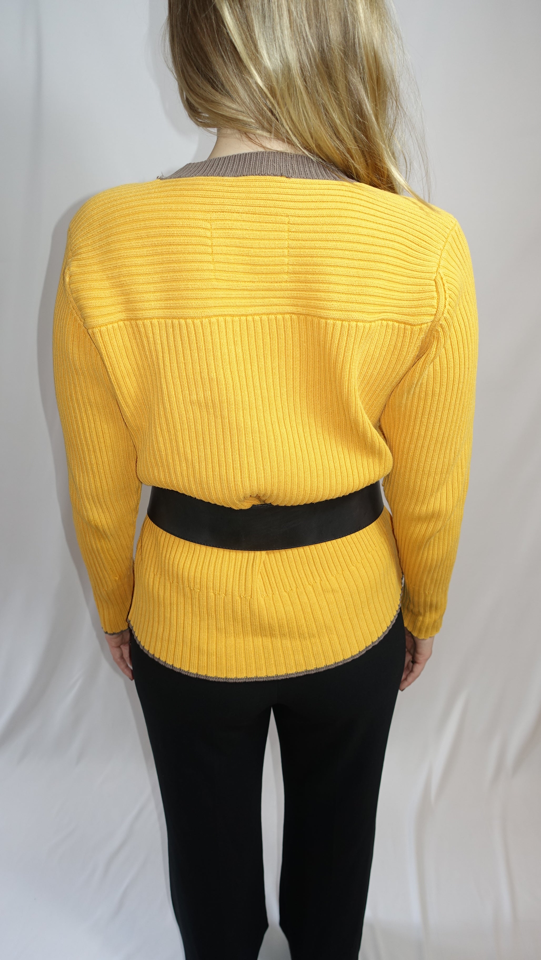 Yellow G-Star Knit Longsleeve