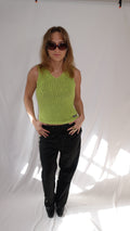 Green Knit top