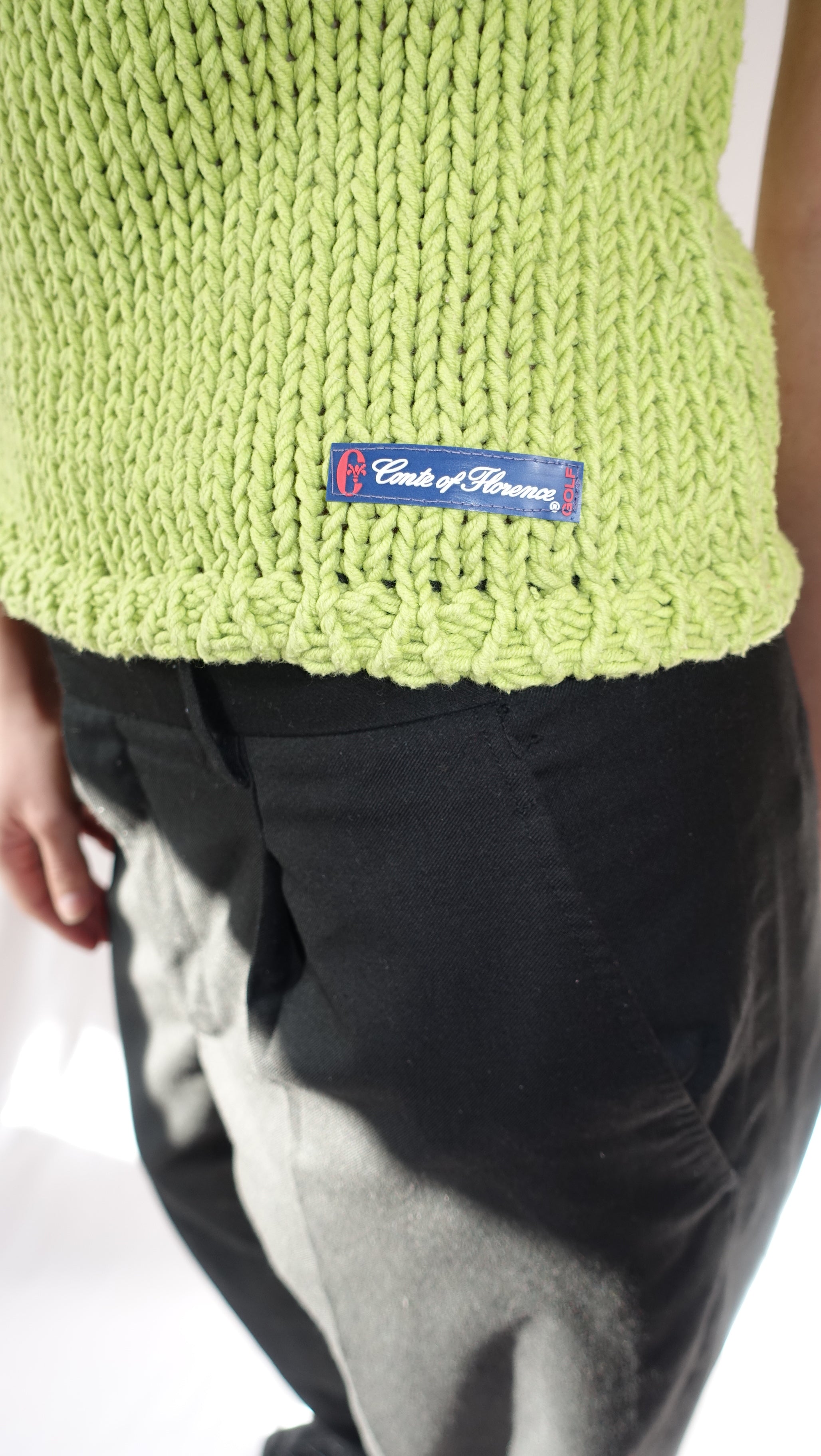 Green Knit top