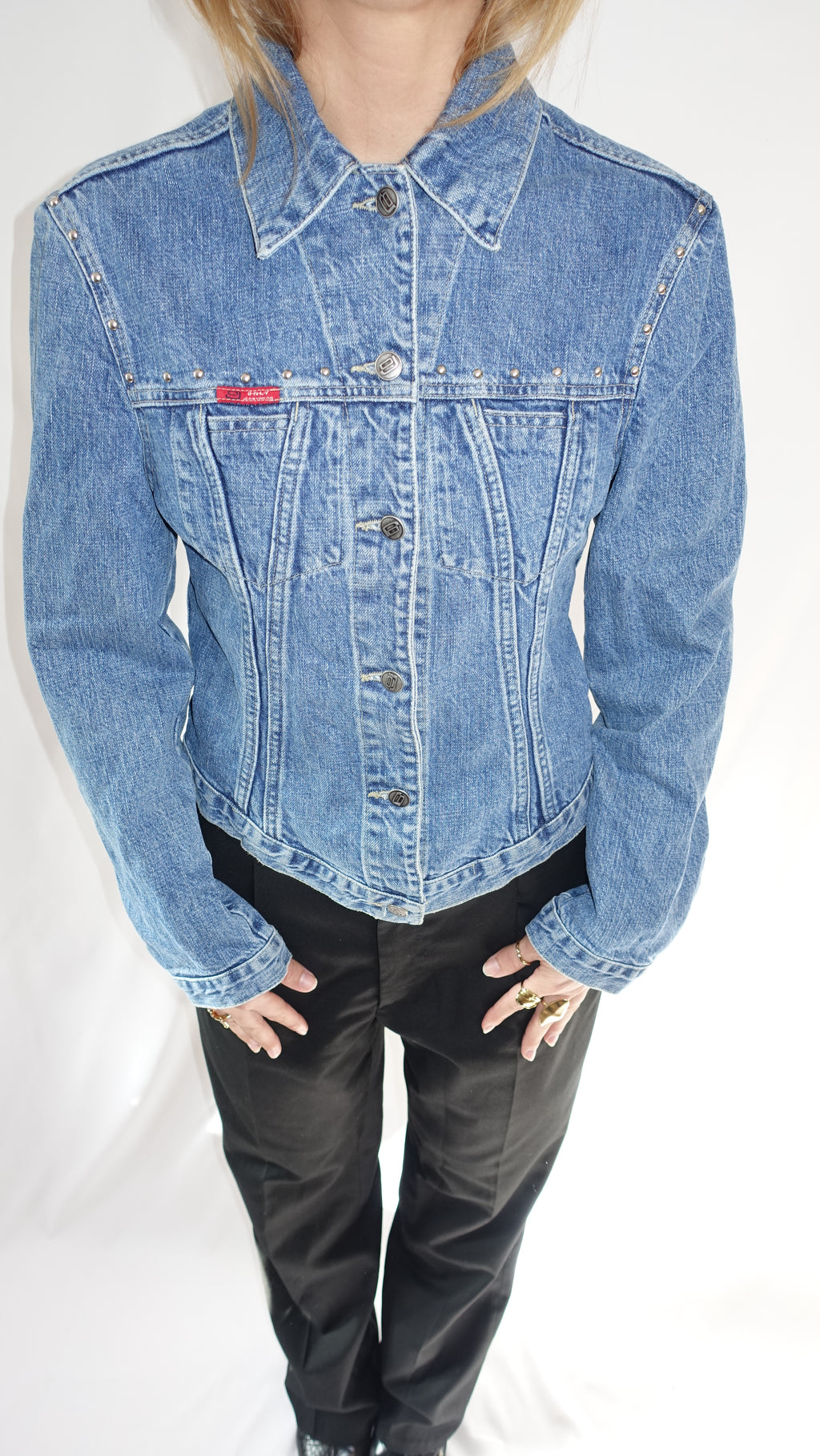 Studded Deinm Jacket