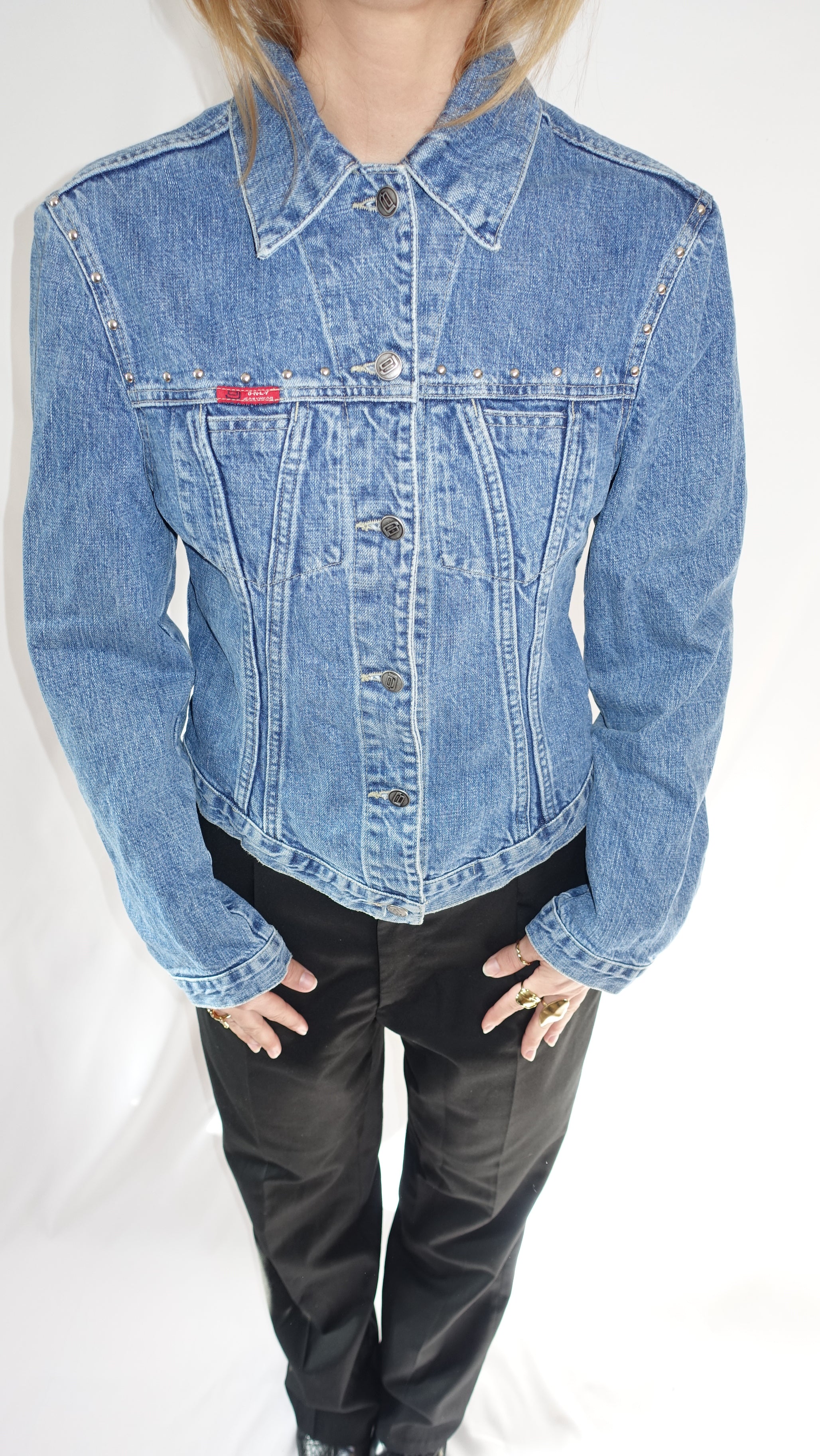 Studded Deinm Jacket