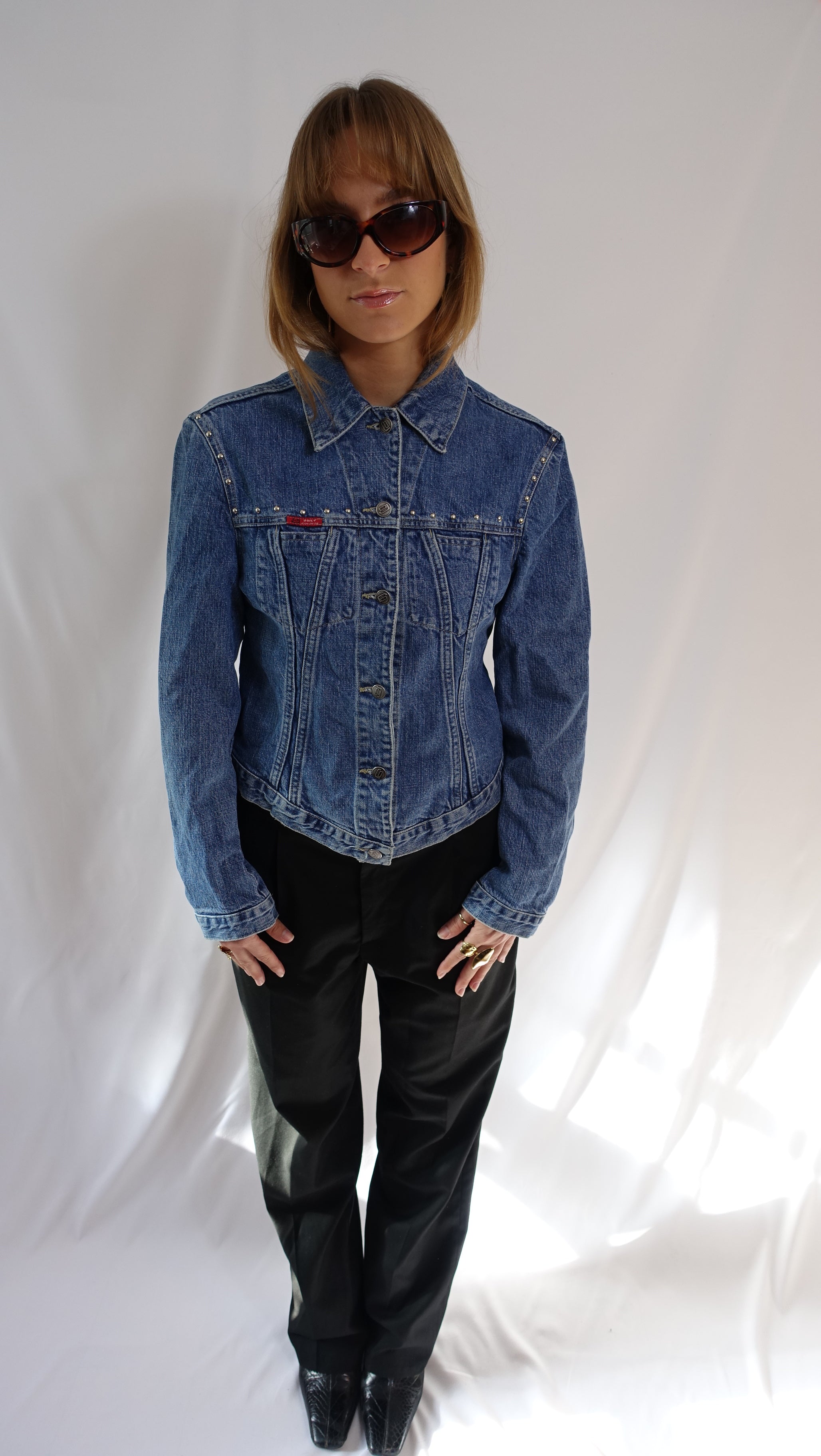 Studded Deinm Jacket