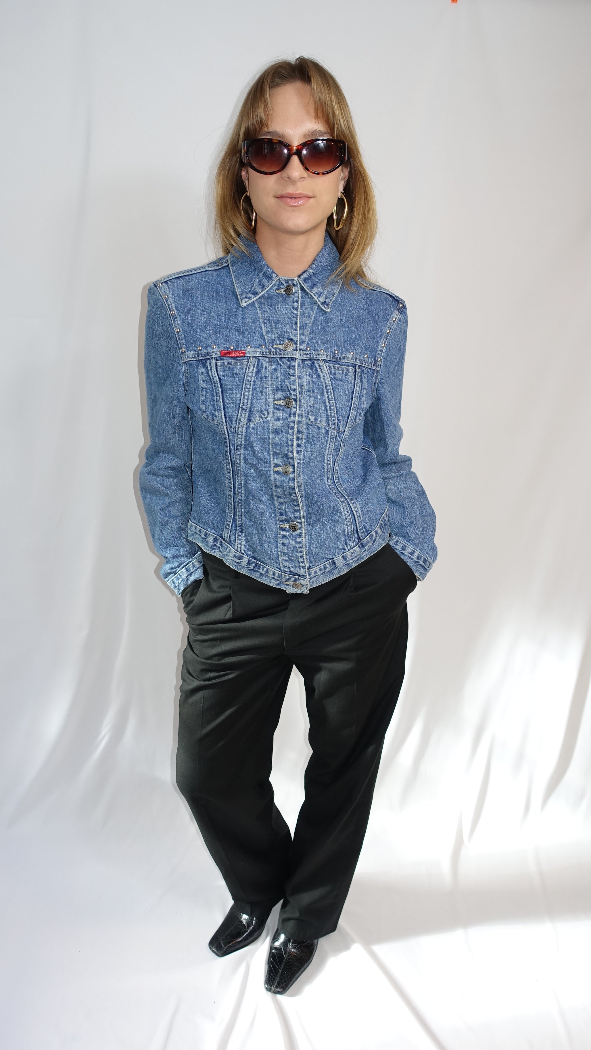 Studded Deinm Jacket