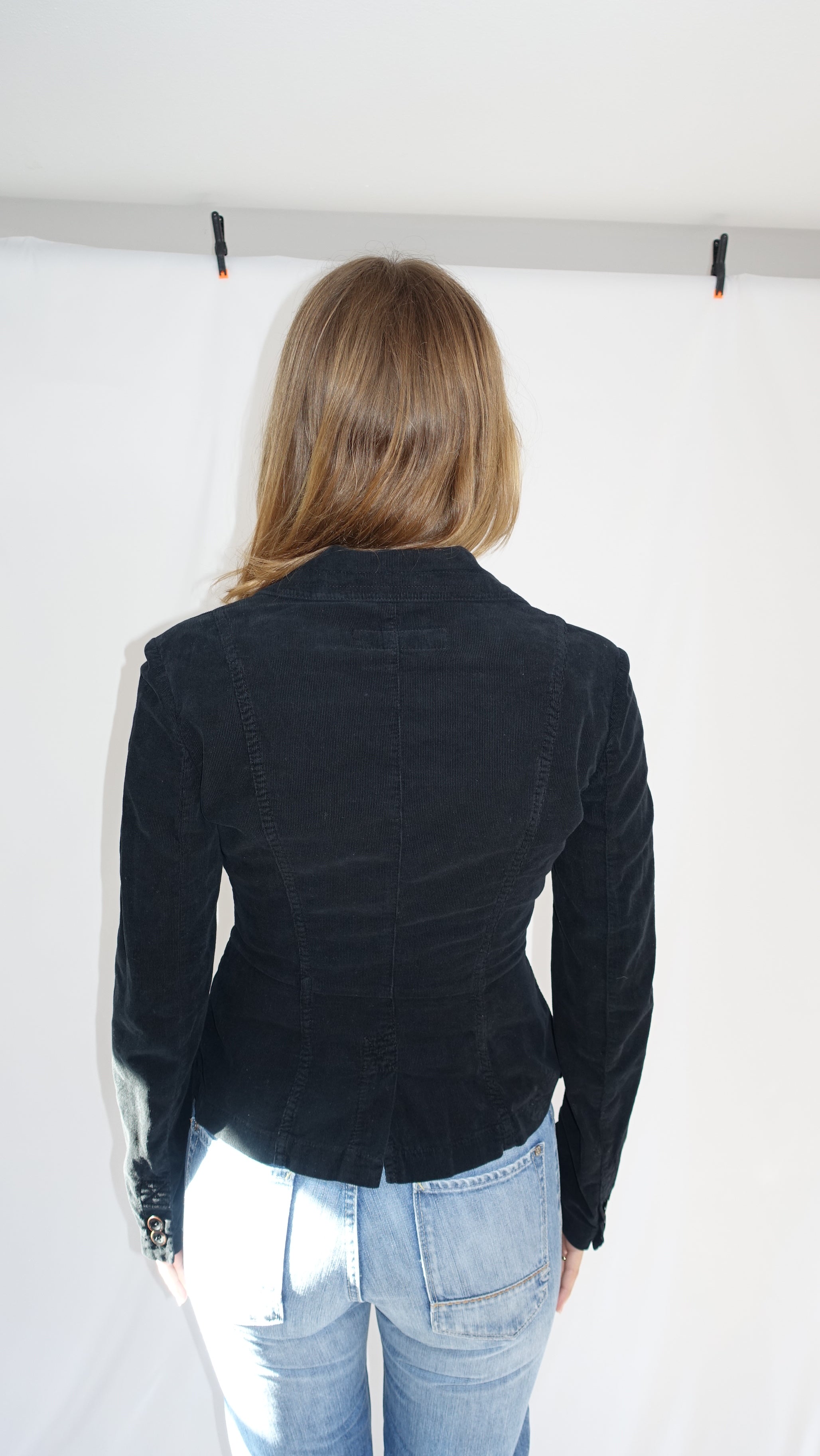 Black Velour Blazer